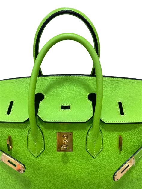 hermes birkin 35 clemence leather annis green|Hermes Birkin 35cm.